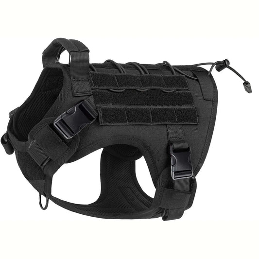 PeakPaw Tactical Dog Harness — No-Pull, No-Slip, Built for Large Breeds